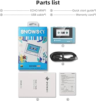 FiiO Sky ECHO MINI MP3プレーヤー Amazon.com: 136G MP3 Player with Bluetooth, SnowSky/FiiO